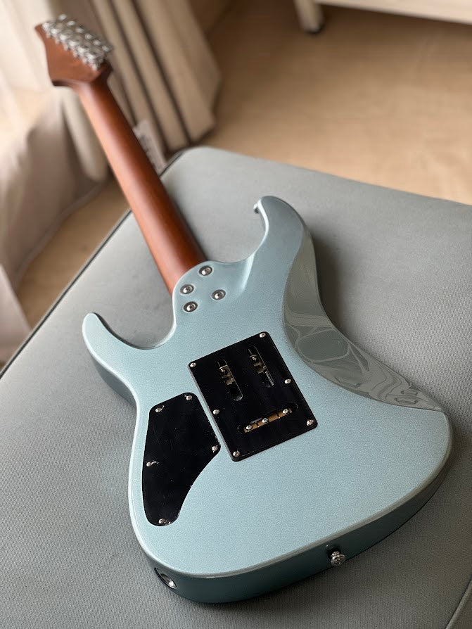 Soloking MS-1 Custom 24 HH FR Elite in Ice Blue Metallic