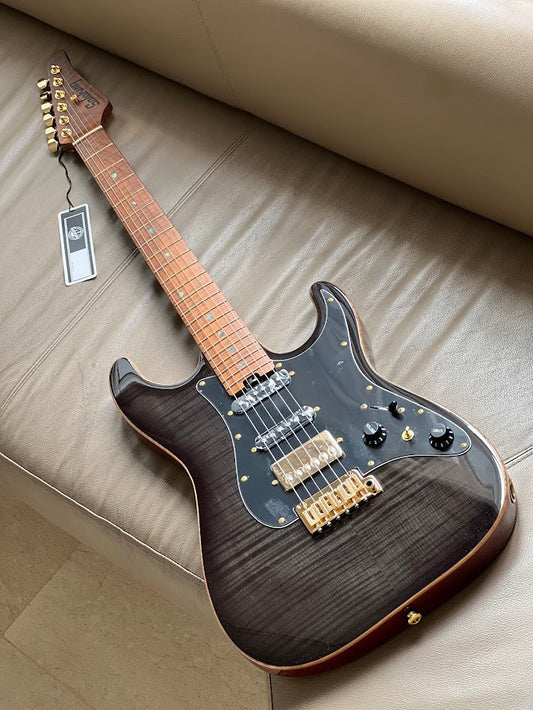 Soloking MS-1 Classic FMN Elite in Moonlight Burst with Roasted Flame Maple Neck