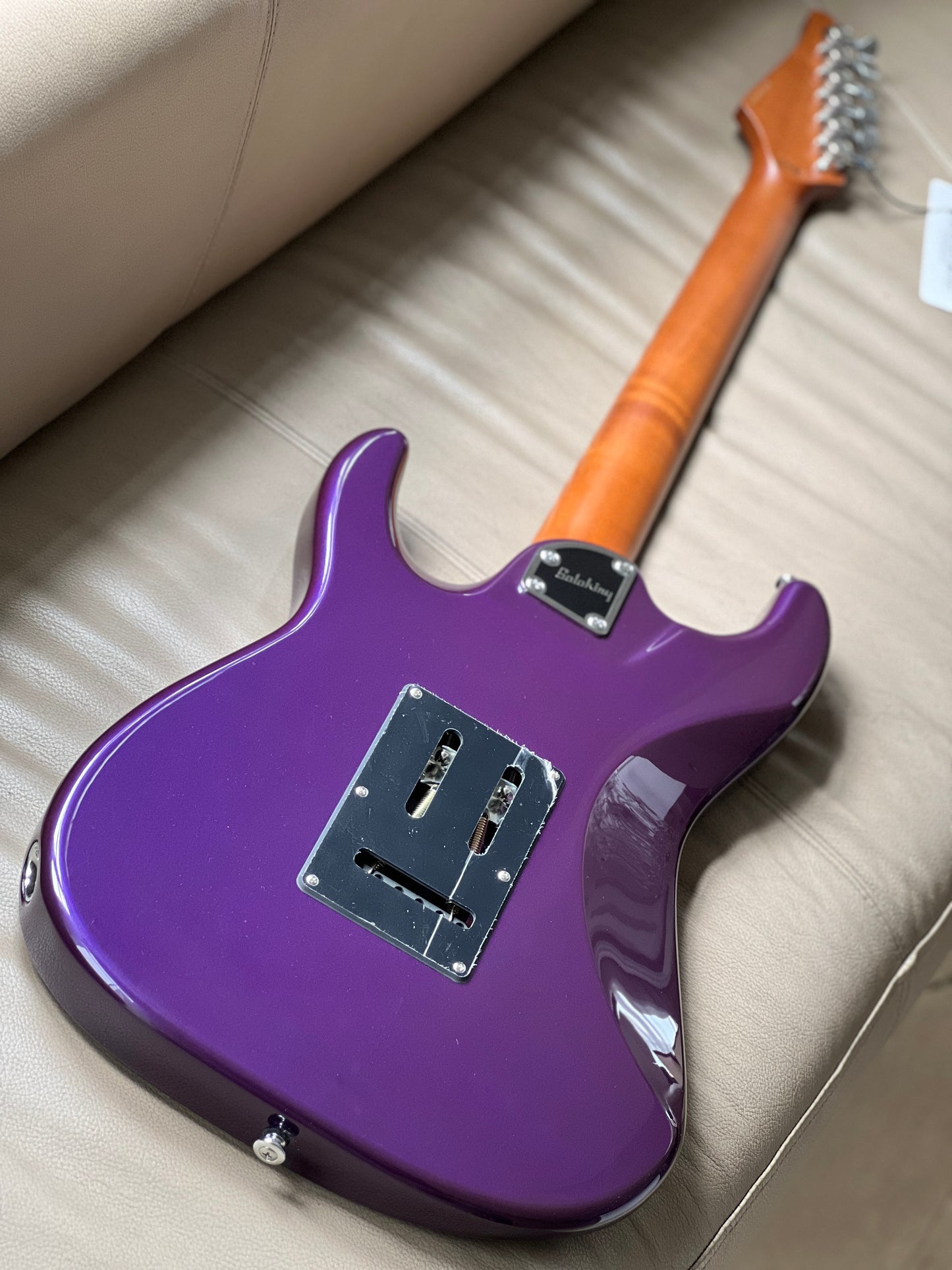 Soloking MS-11 Classic MKII with Roasted Maple FB in Purple Metallic Nafiri Special Run