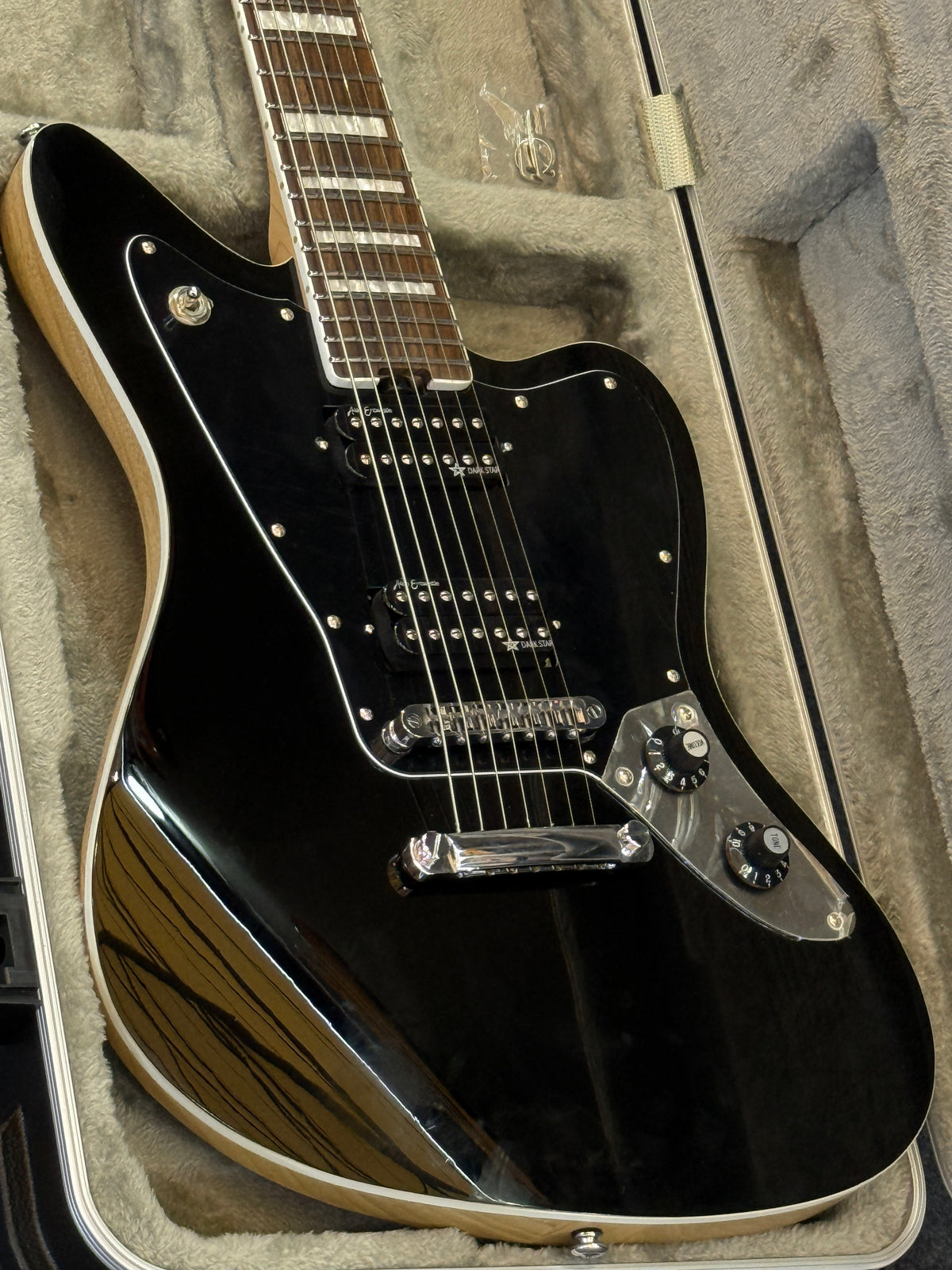 Soloking MJM-7 Custom HH with Maple Neck in Black