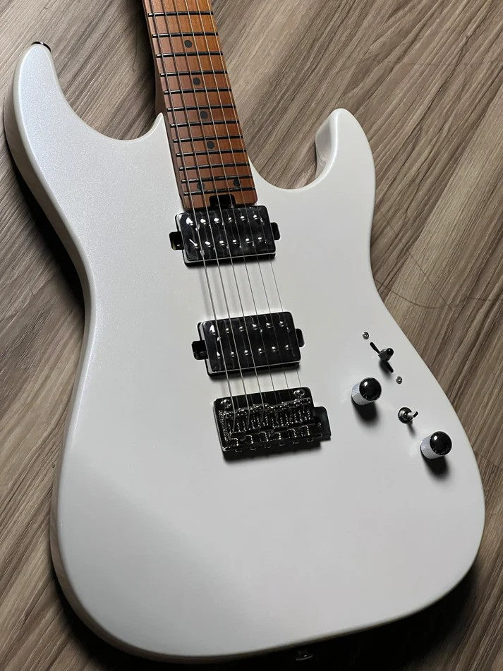 Soloking MS-1 Custom 24 HH MKII in Pearl White Metallic