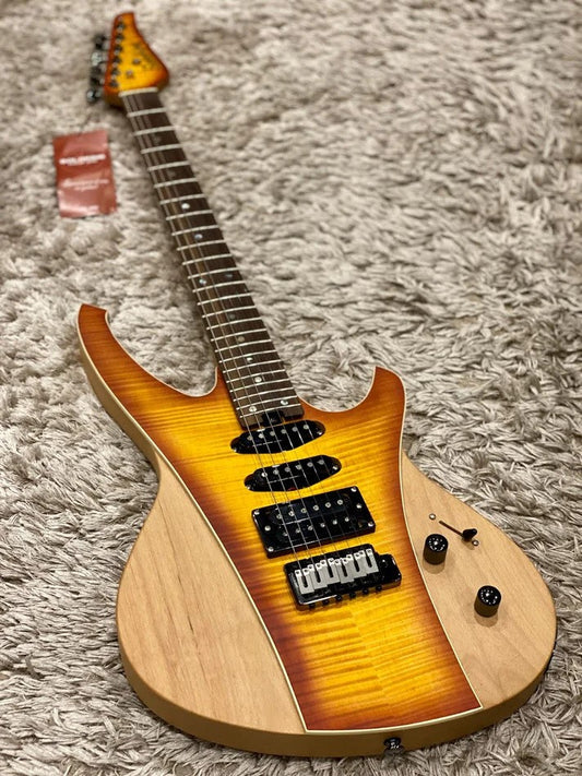 Soloking S506-FM in Honeyburst