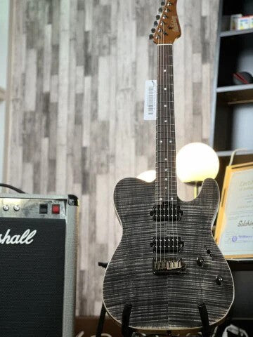 Soloking MT-1 FM 24 Deluxe MKII in Charcoal Burst