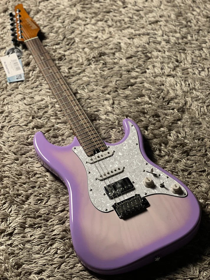 Soloking MS-11 Classic Ash in Lavender Purple Burst Nafiri Special Run