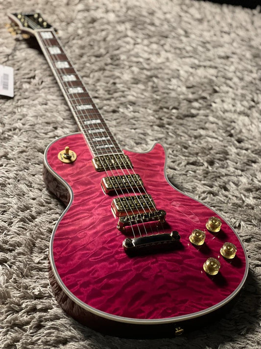 Soloking SLS50QM T3 with 5A Quilt Top in Magenta Surf