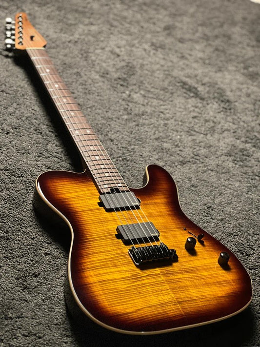 Soloking MT-1 FM 24 Deluxe MKII MOD with EMG 85/85 in Bengal Burst