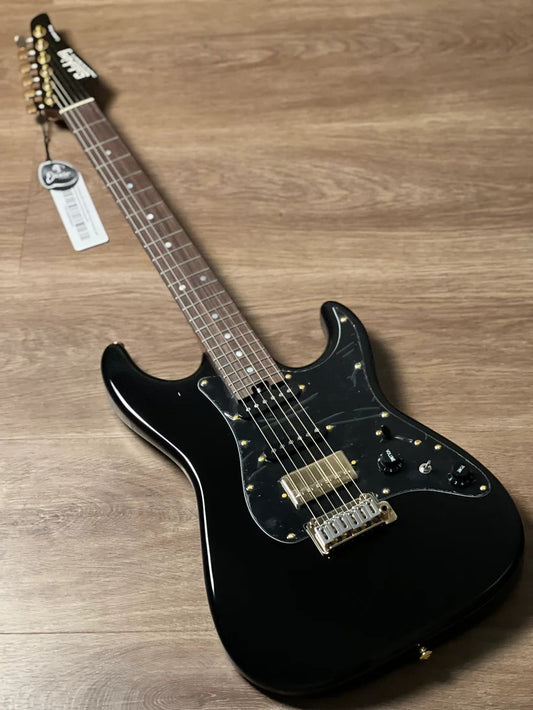 Soloking MS-1 Classic MKII in Black Beauty with Gold Hardware and Rosewood FB