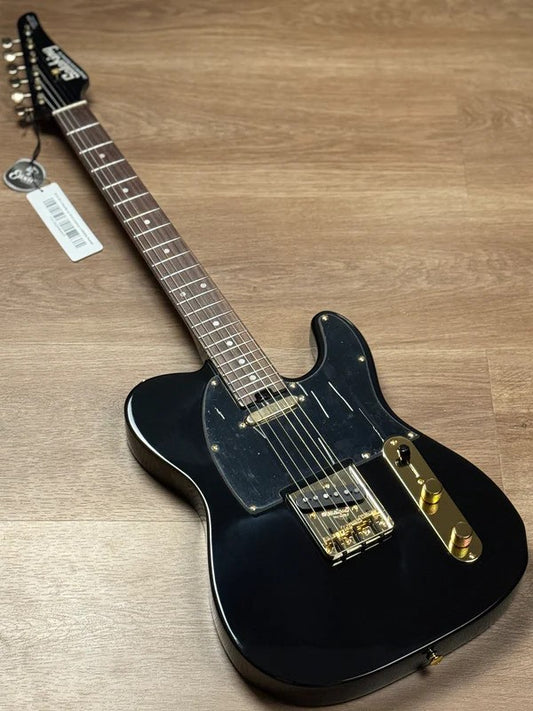 Soloking MT-1G MKII With Rosewood FB in Black Beauty With Gold Hardware 2025 Edition