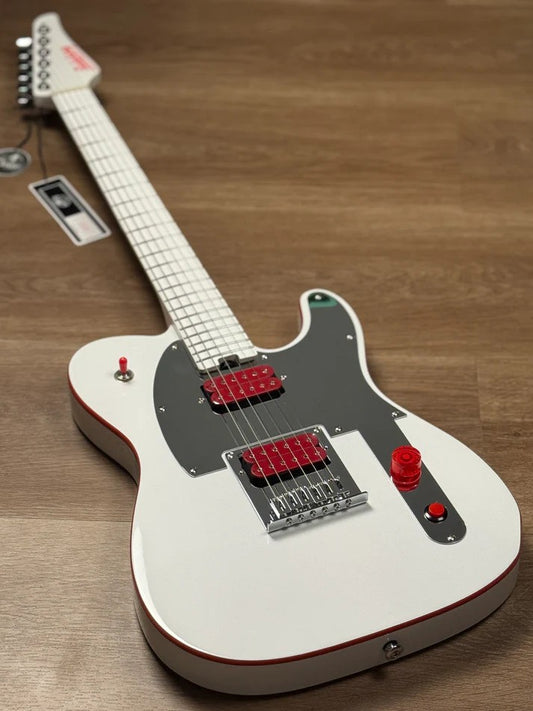 Soloking MT-1 Custom Lithography John 5 Tribute in Artic White