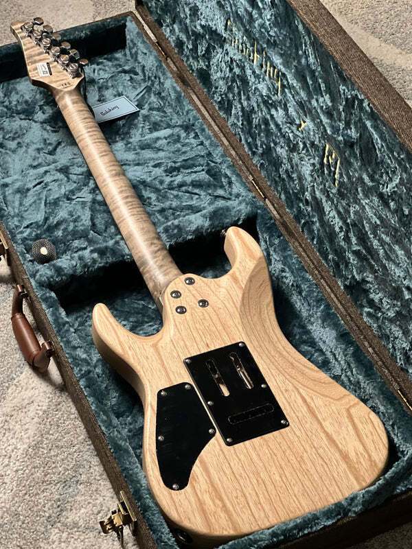 Soloking MS-1 Custom 24 HH FMT Elite in Gamma Green Wakesurf Satin with Hardshell Case