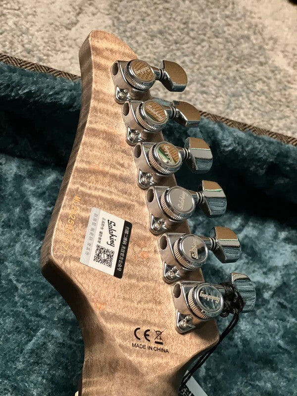 Soloking MS-1 Custom 24 HH FMT Elite in Fire Wakesurf Satin with Hardshell Case