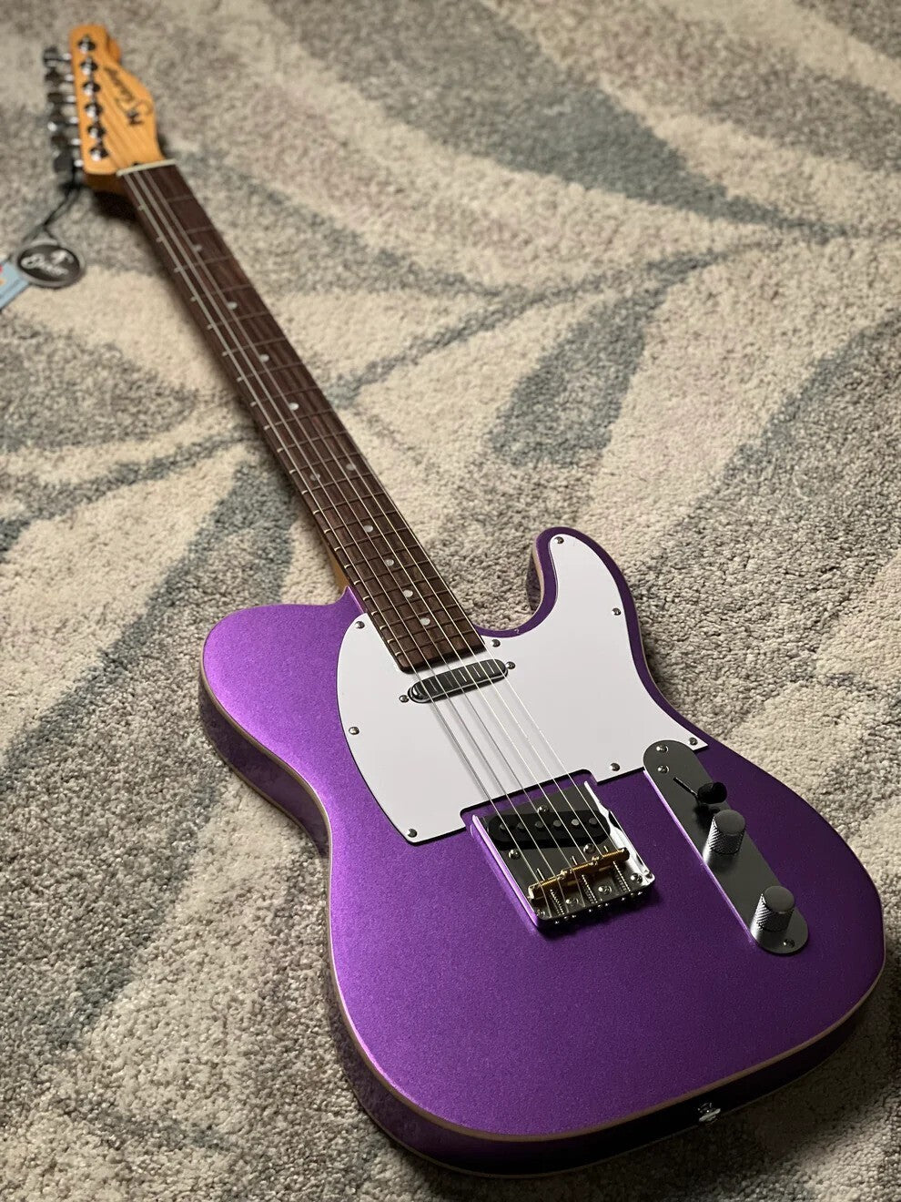 Soloking MT-1 Tribute 60s with Rosewood FB in Purple Metallic