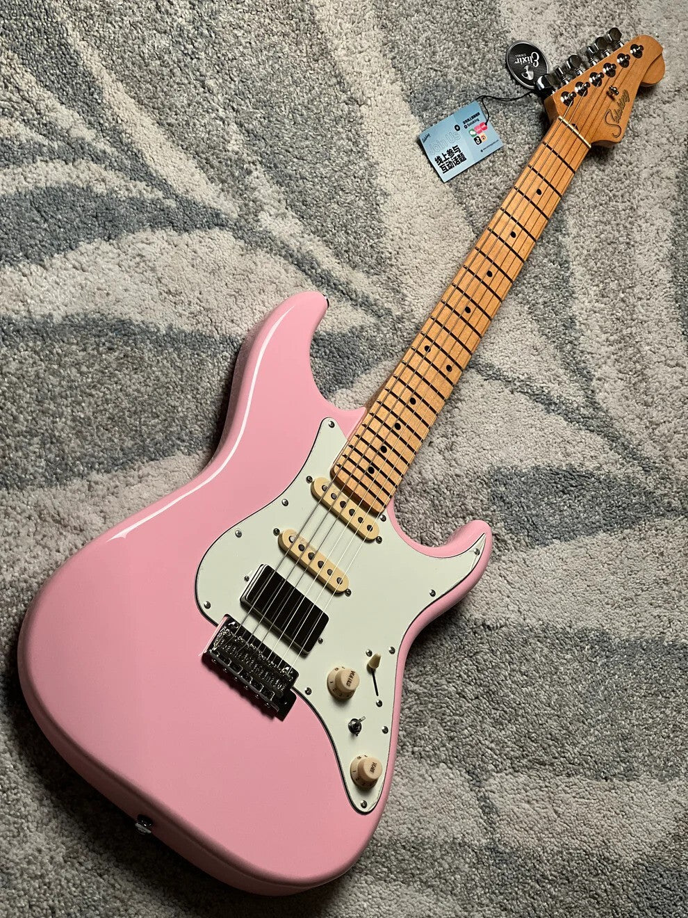 Soloking MS-1 Tribute in Shell Pink