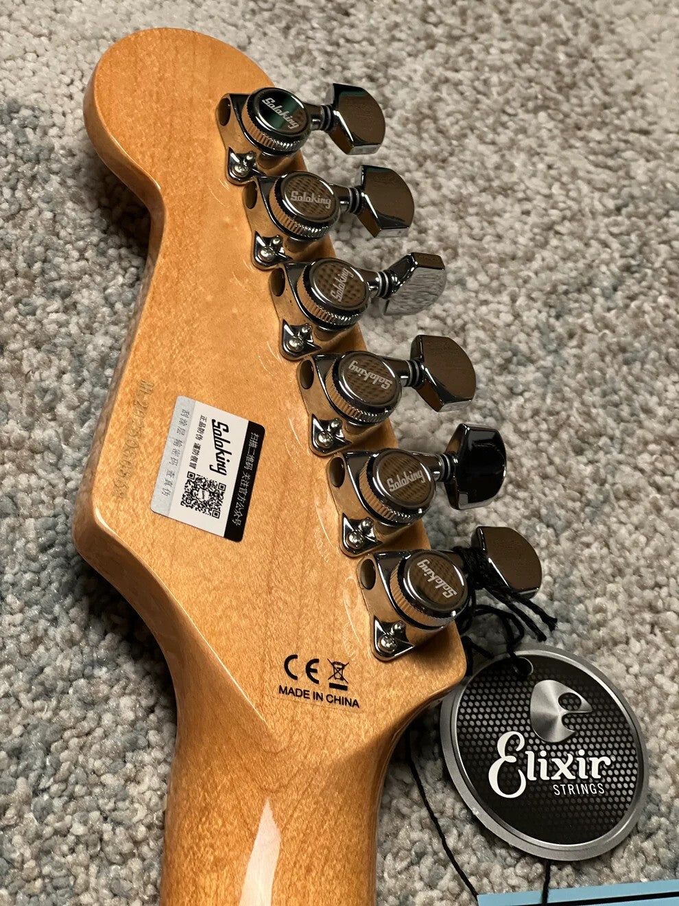 Soloking MS-1 Tribute in Shell Pink