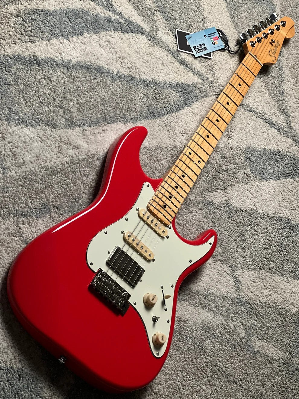 Soloking MS-1 Tribute in Fiesta Red