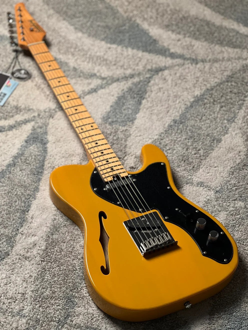 Soloking MT-1 Thinline in Butterscotch Blonde