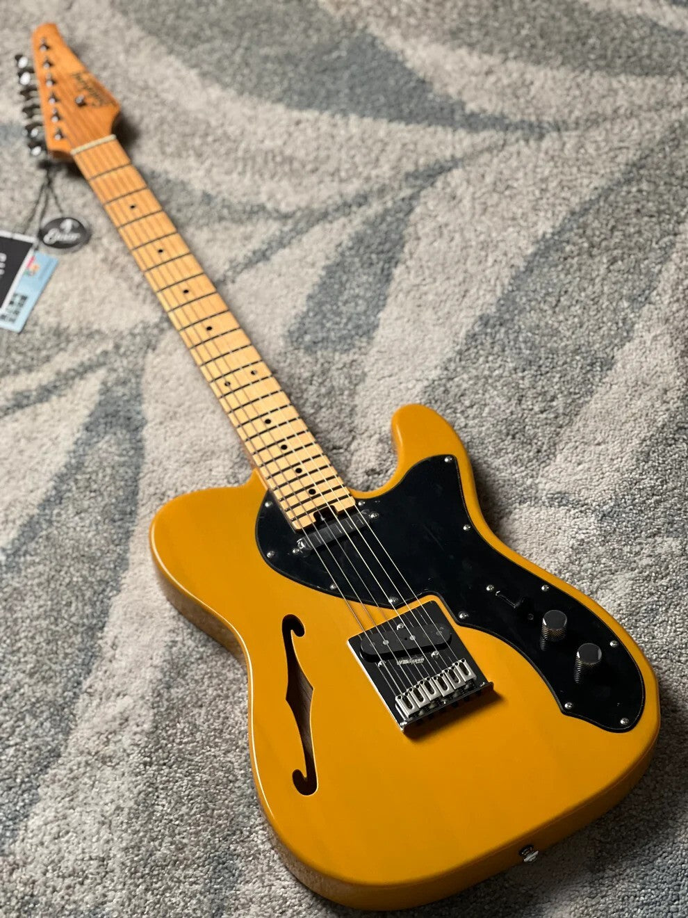Soloking MT-1 Thinline in Butterscotch Blonde