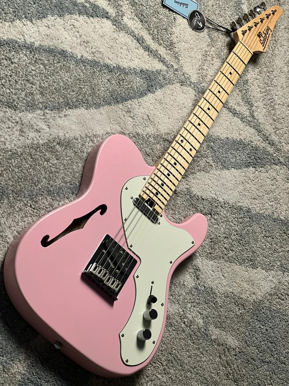 Soloking MT-1 Thinline in Shell Pink