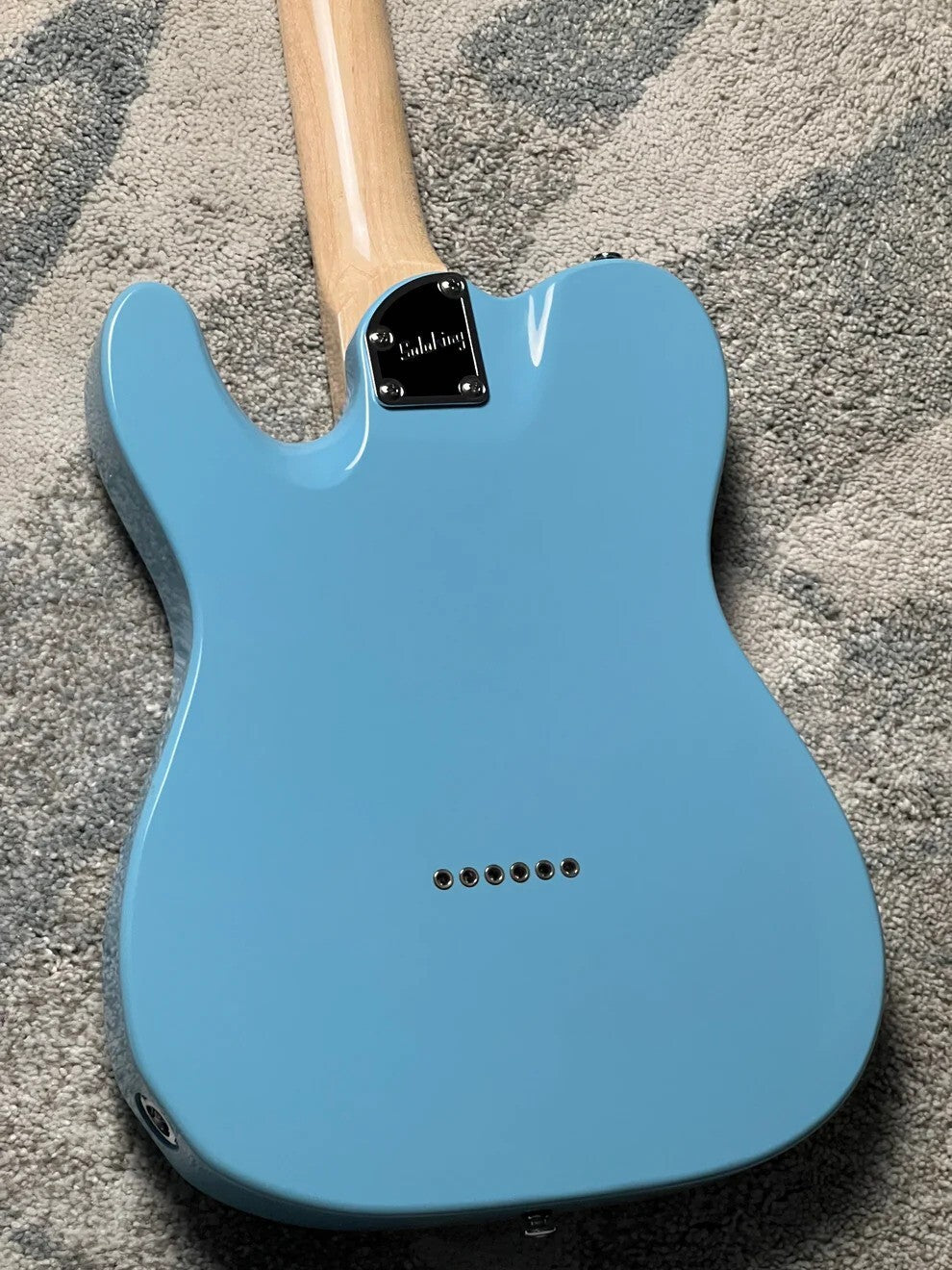 Soloking MT-1 Thinline in Sonic Blue