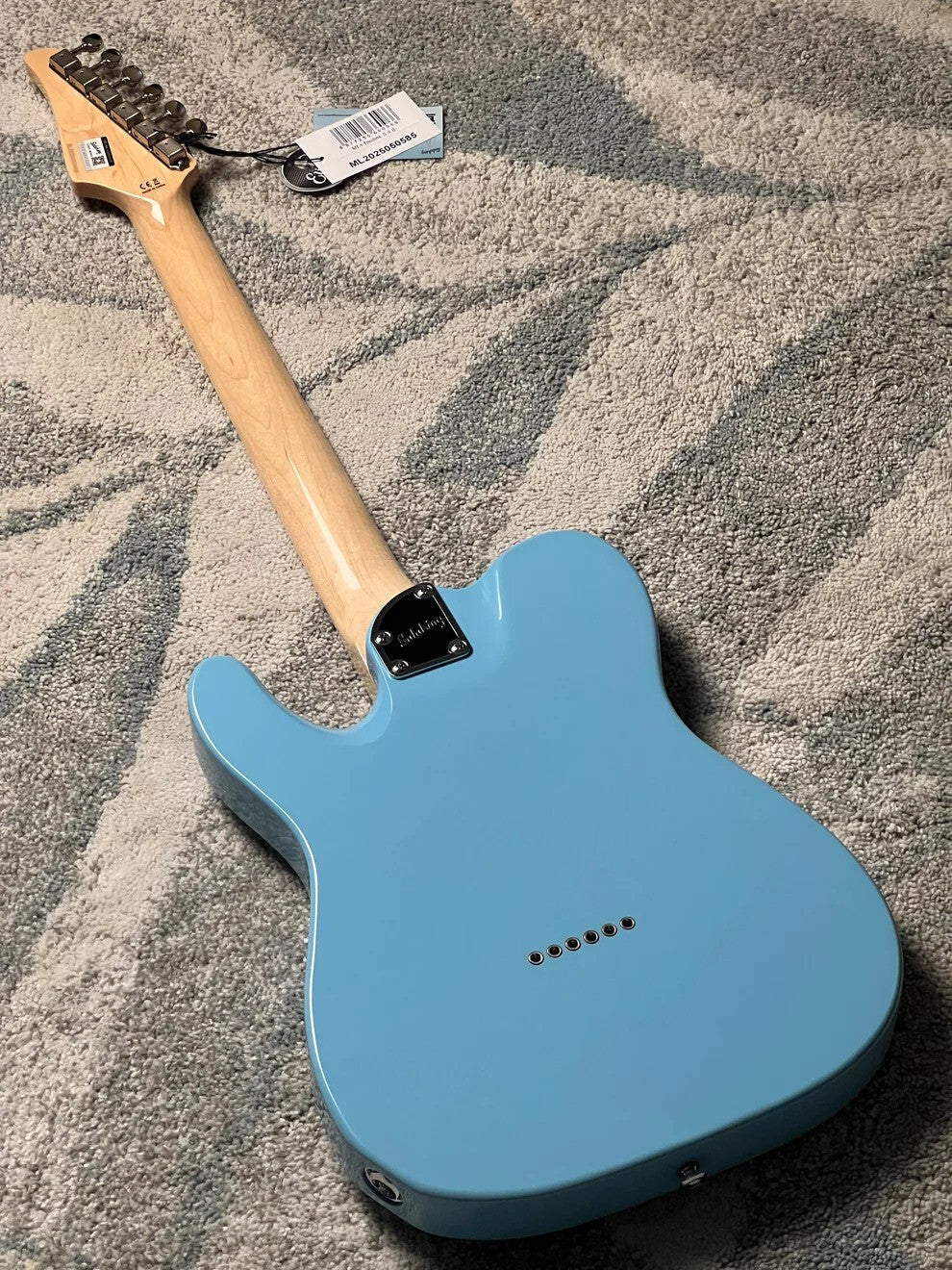 Soloking MT-1 Thinline in Sonic Blue
