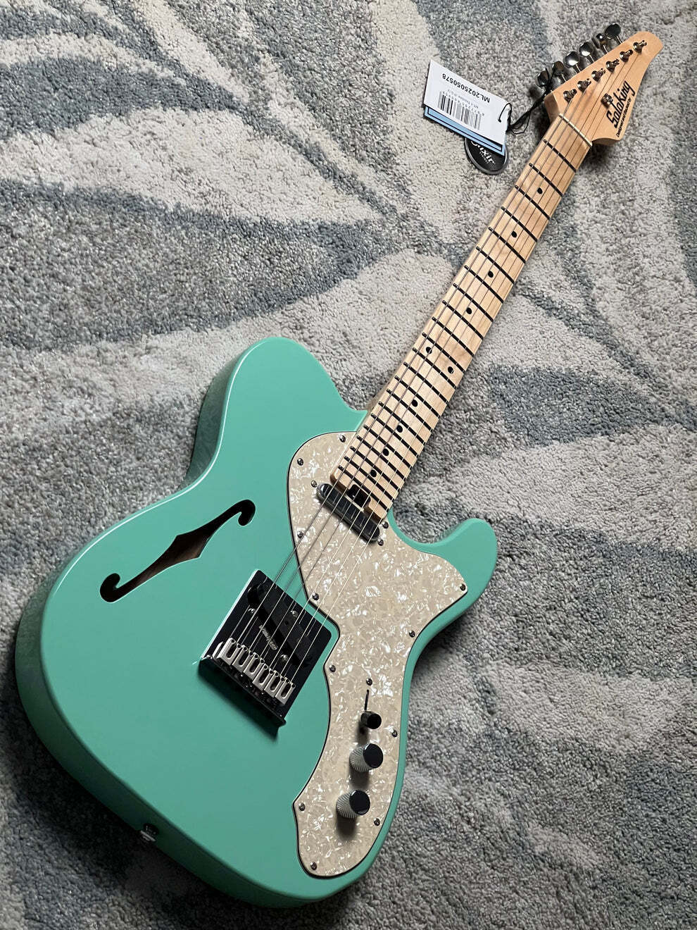 Soloking MT-1 Thinline in Surf Green