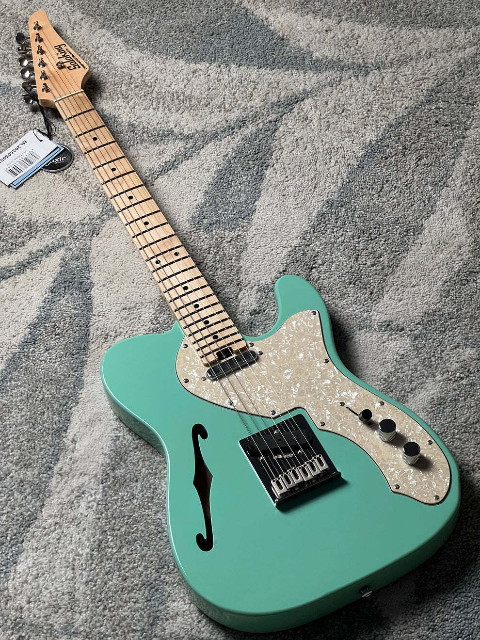Soloking MT-1 Thinline in Surf Green