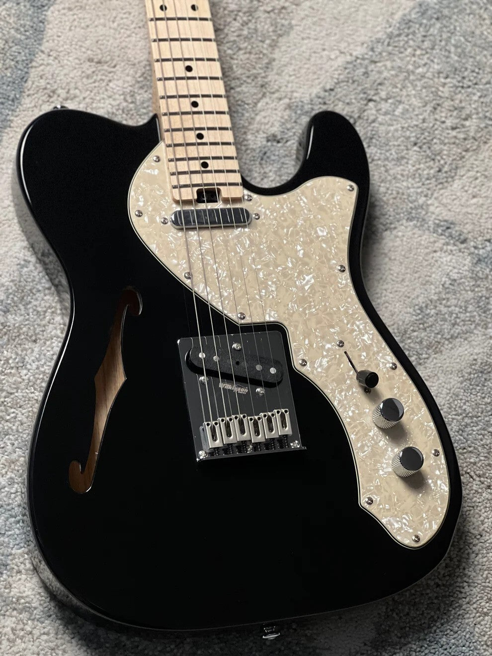 Soloking MT-1 Thinline in Black