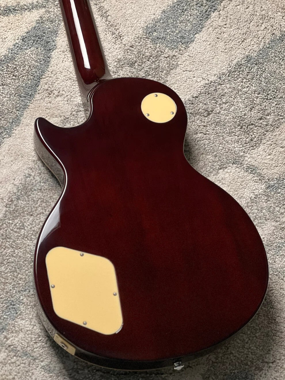 Soloking SLS50FM Deluxe with 5A Flame Top in Green Burst