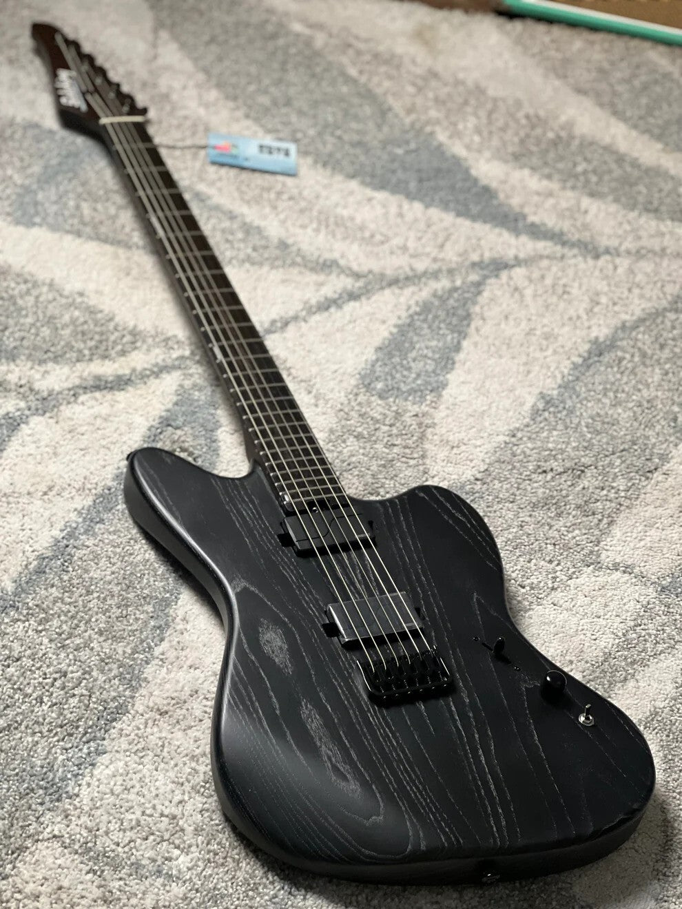 Soloking MS-1 Custom 22 HH ASH in Open Pore Matte Black Nafiri Special Run