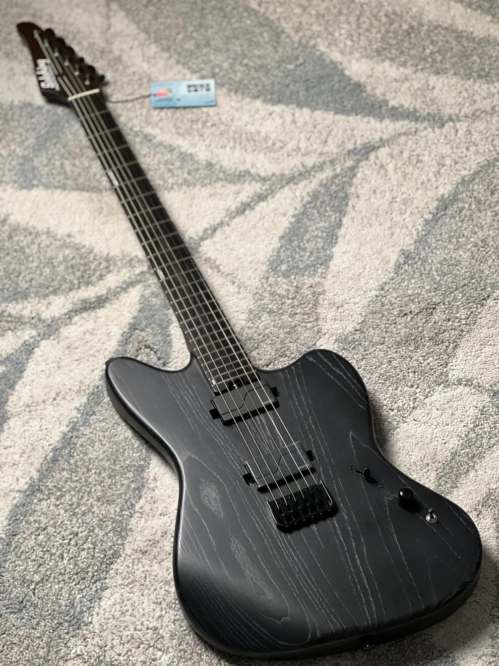 ギター Soloking MS-1 Custom Soloking MS-1 Custom 22 HH ASH in Open Pore Matte Black Nafiri
