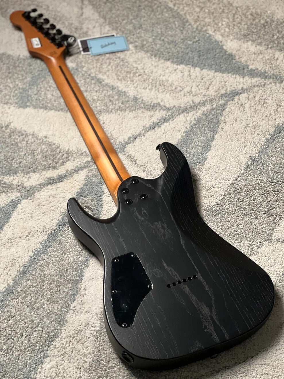 Soloking MS-1 Custom 22 HH ASH in Open Pore Matte Black Nafiri Special Run
