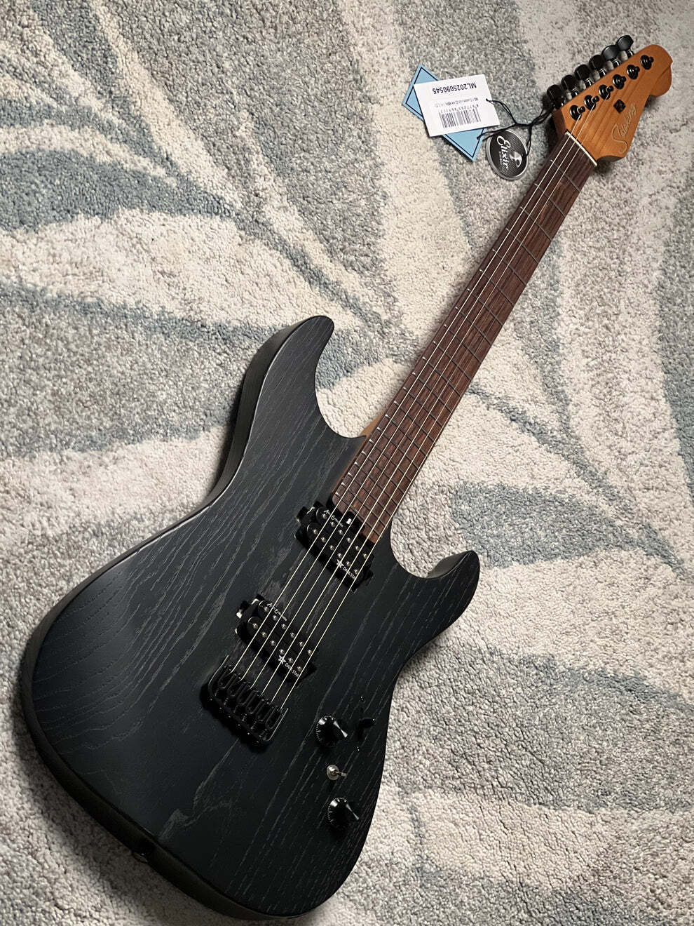 Soloking MS-1 Custom 22 HH ASH in Open Pore Matte Black Nafiri Special Run