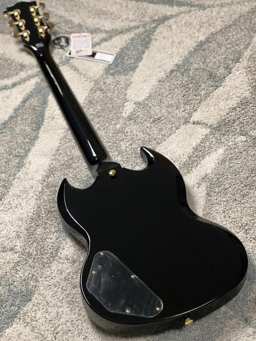 Soloking SG60 MKII in Black Beauty with Gold Hardware
