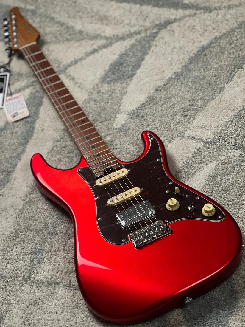 MS-1 Classic VT in Candy Apple Red with Roasted Maple FB
