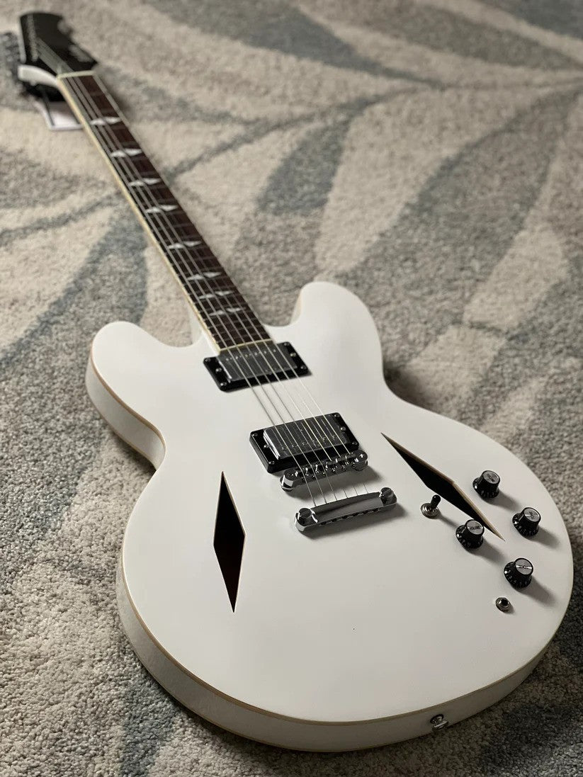 Soloking SDG-335 Dave Grohl Style Tribute in Alpine White