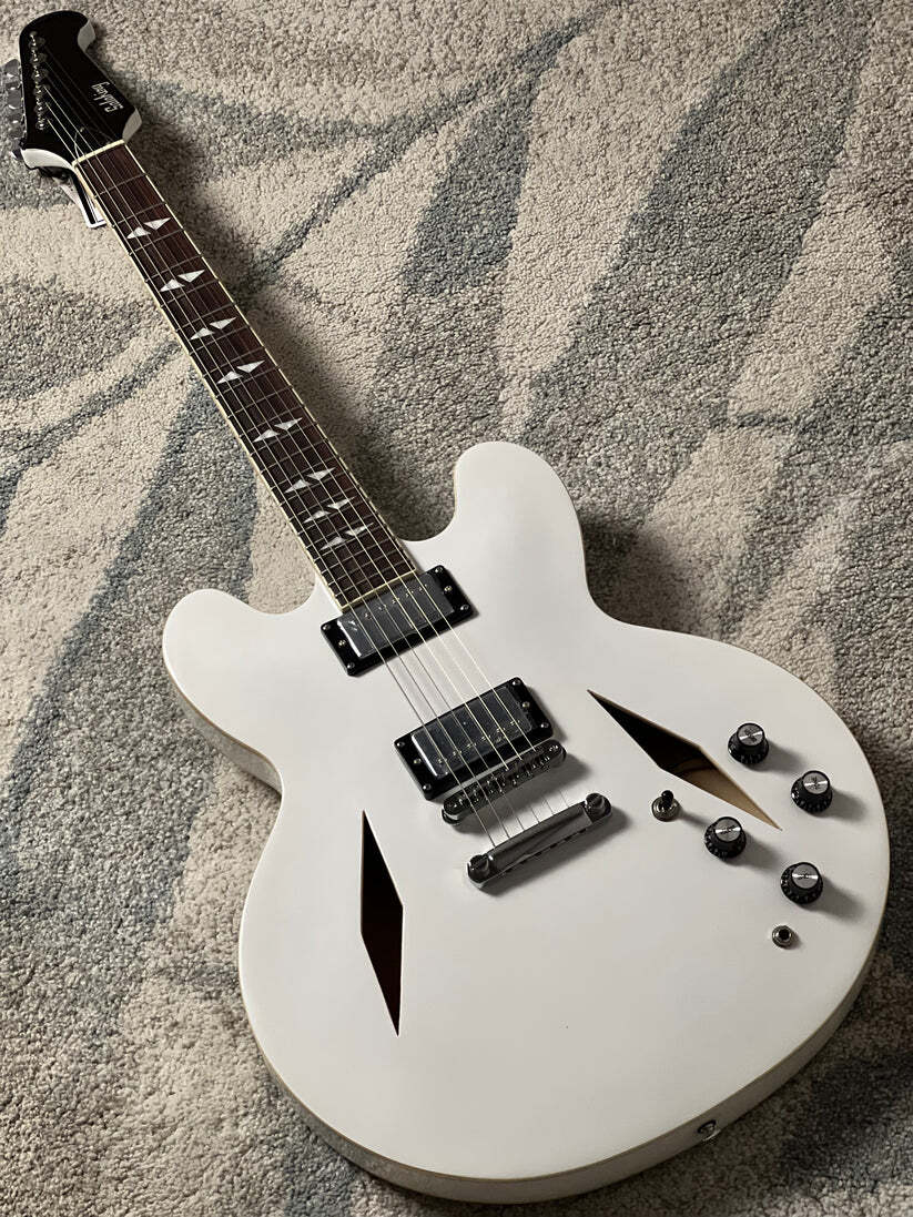 Soloking SDG-335 Dave Grohl Style Tribute in Alpine White