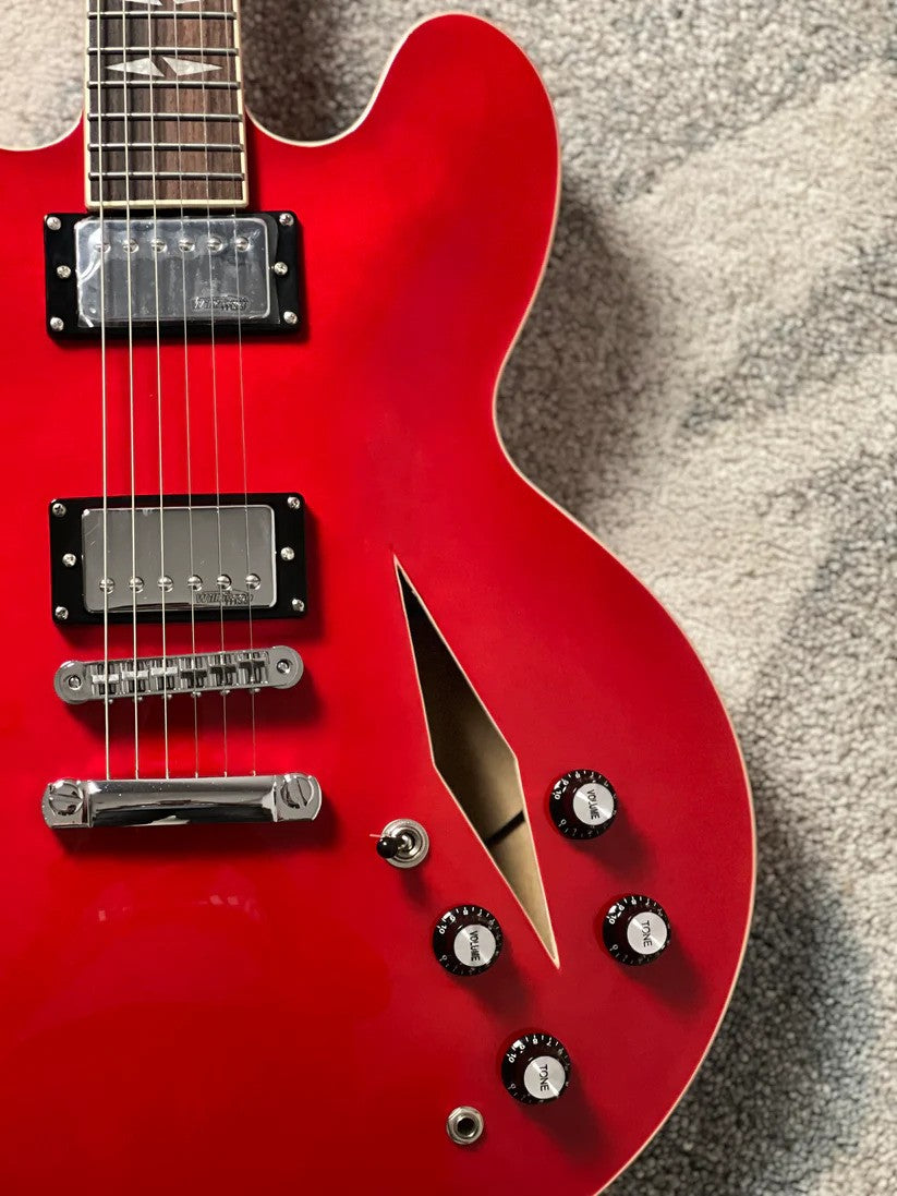 Soloking SDG-335 Dave Grohl Style Tribute in Cherry Red