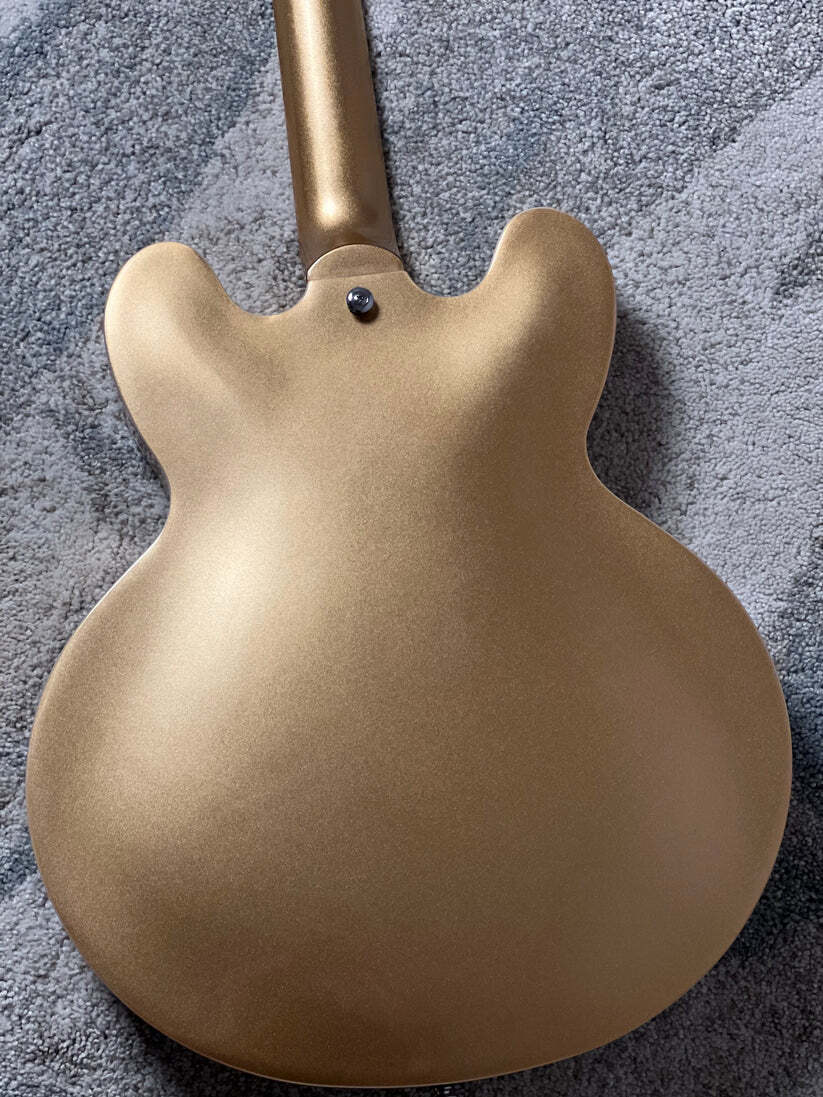 Soloking SDG-335 Dave Grohl Style Tribute in Gold Metallic