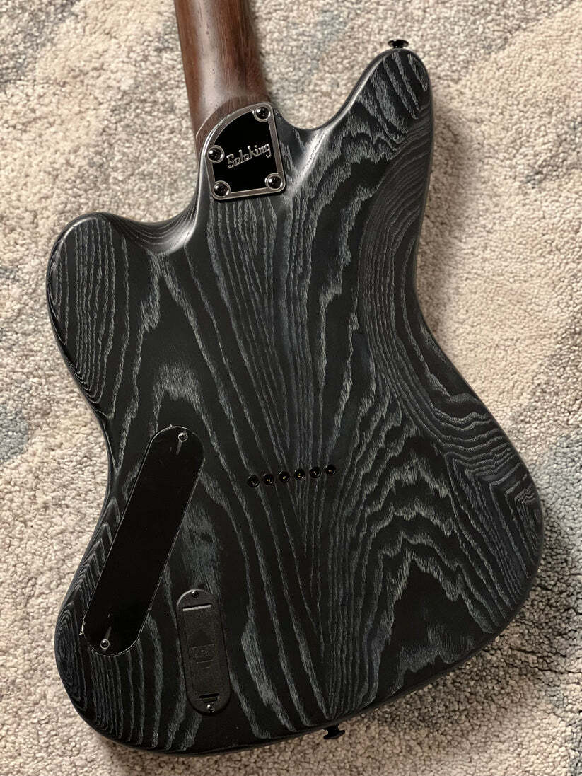 Soloking MJM-1 Custom Baritone HH with Wenge Neck in Driftwood Black