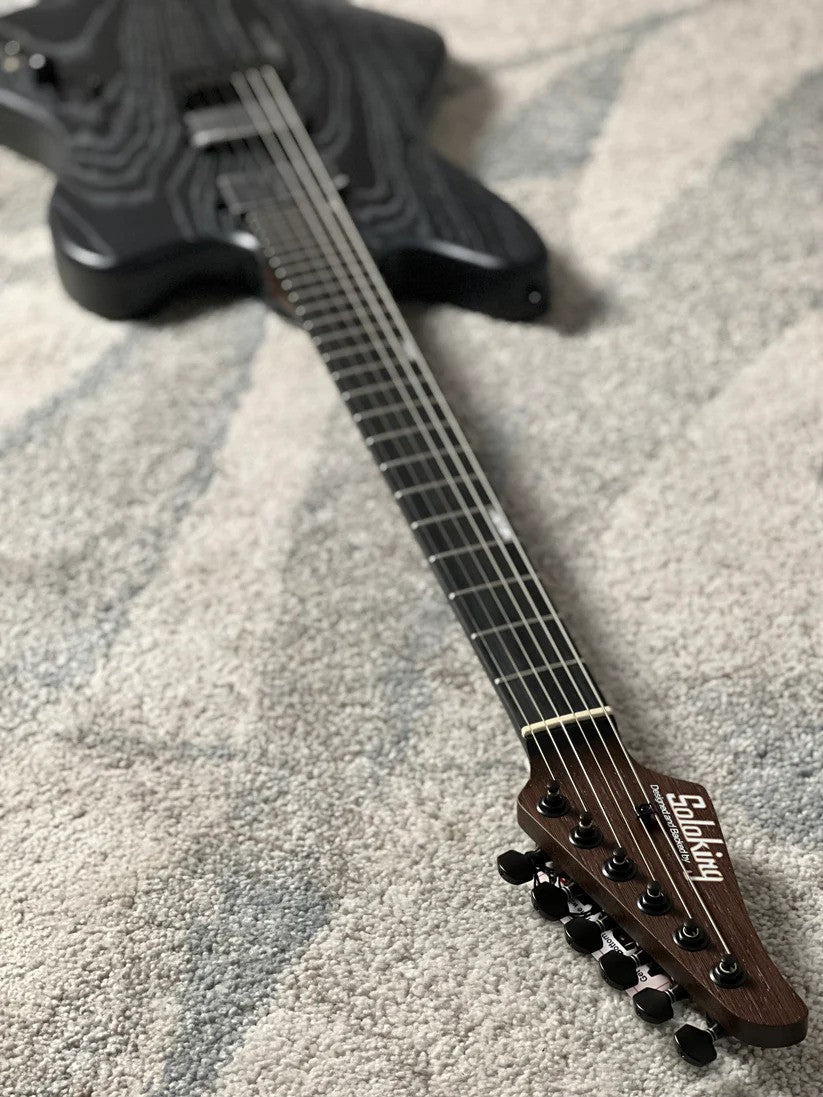 Soloking MJM-1 Custom HH with Fishman Fluence and Wenge Neck in Driftwood Black