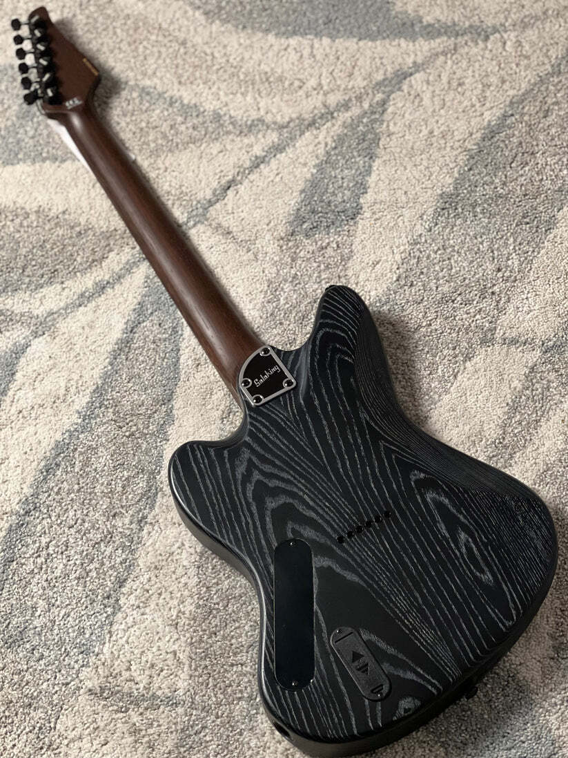 Soloking MJM-1 Custom HH with Fishman Fluence and Wenge Neck in Driftwood Black