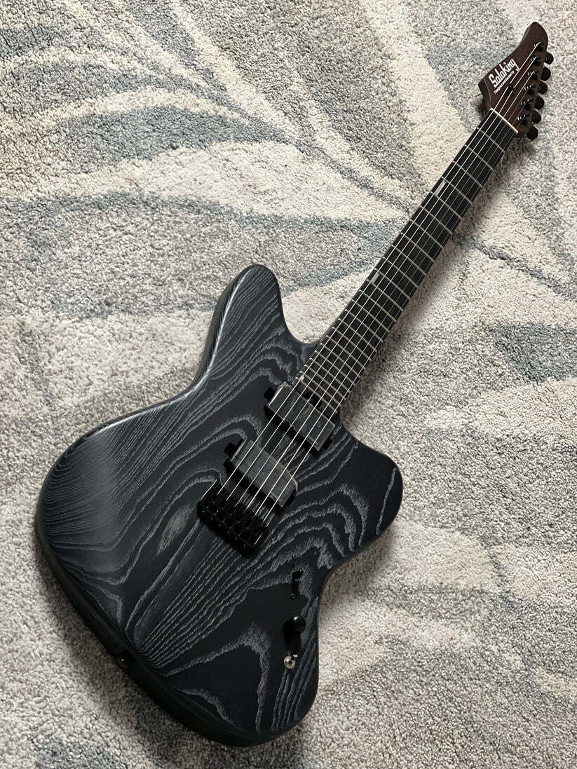 Soloking MJM-1 Custom HH with Fishman Fluence and Wenge Neck in Driftwood Black