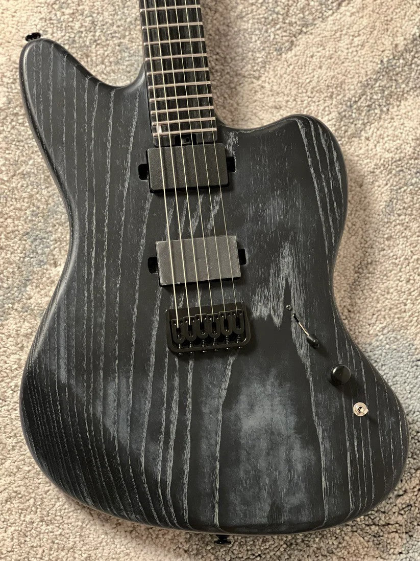 Soloking MJM-1 Custom HH with Wenge Neck in Driftwood Black