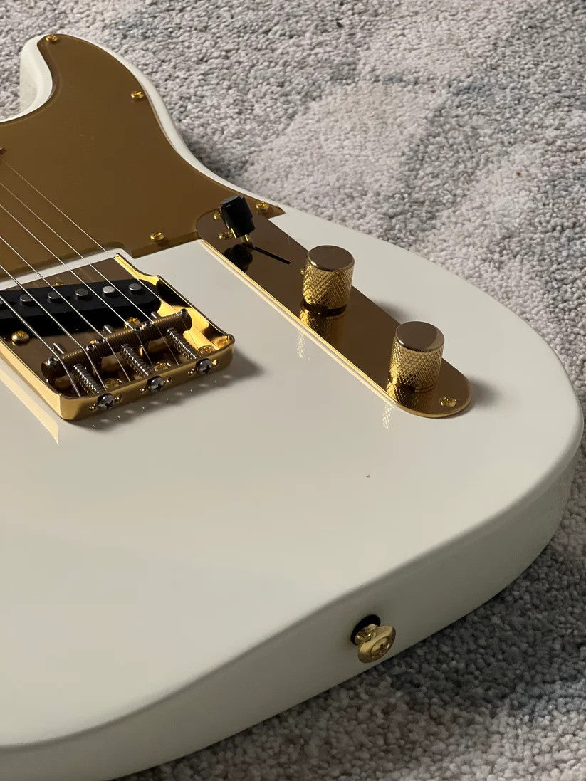 Soloking MT-1 Tribute 60s with Rosewood FB in Vintage White with Gold Hardware