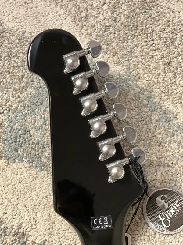 Soloking SDG-335 Dave Grohl Style Tribute in Ebony Black