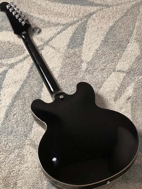 Soloking SDG-335 Dave Grohl Style Tribute in Ebony Black