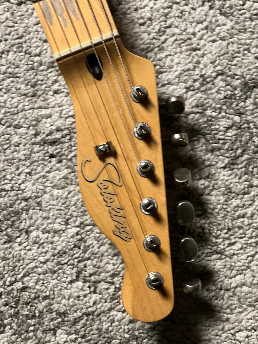 Soloking MT-1 Tribute 50s Relic with maple FB in Butterscotch Blonde
