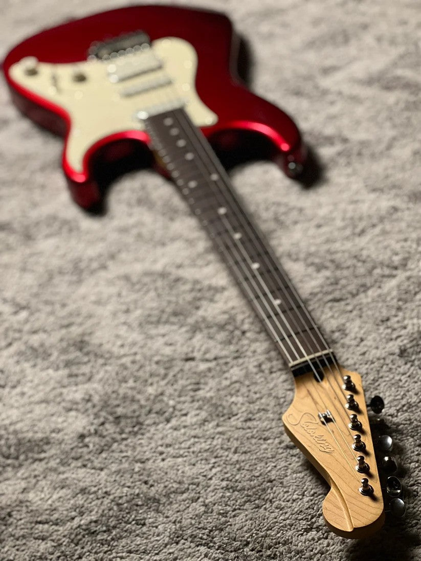 Soloking MS-1 Tribute NEO with rosewood FB in Candy Apple Red