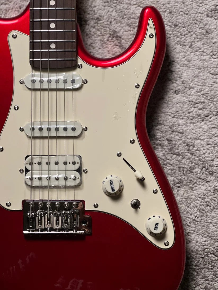 Soloking MS-1 Tribute NEO with rosewood FB in Candy Apple Red