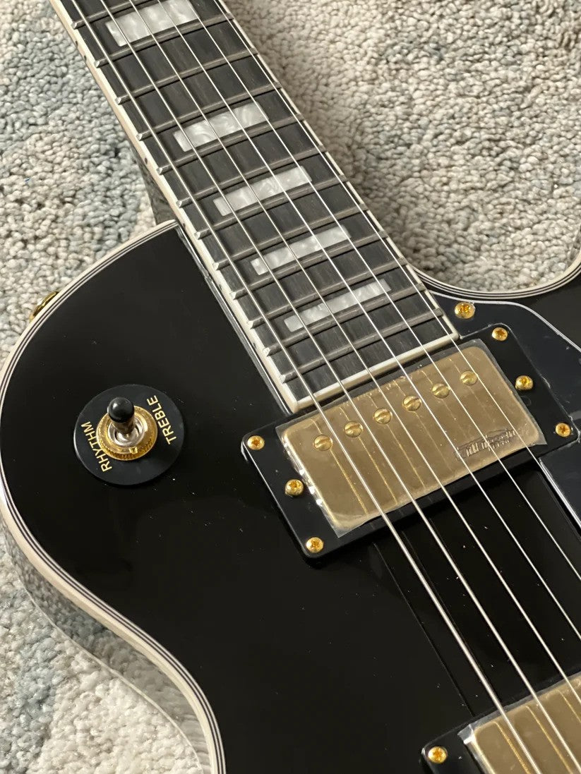 Soloking SLC60 MKII in Black Beauty with Gold Hardware (Altered Headstock)